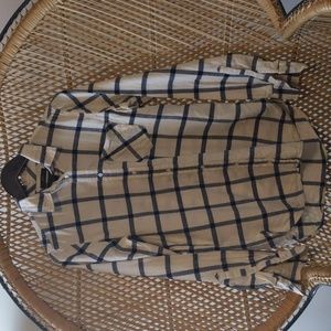 J. Crew button up flannel